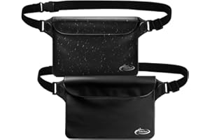 AiRunTech Waterproof Pouch Beach Accessories for Vacation Travel Passport Holder Cruise Essentials Set Dry Bags for Family Women Men(2 Pack)