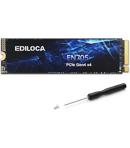 Amazon.com: Ediloca EN600 PRO SSD 2TB PCIe 3.0 Gen 3x4, NVMe M.2
