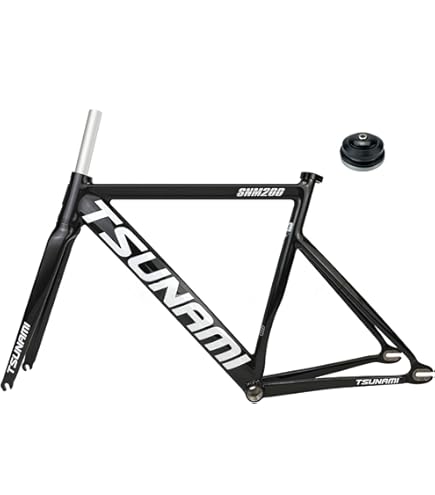 Amazon.com: BSFHQS 700C Fixed Gear Bike Frameset 49CM 52CM 55CM