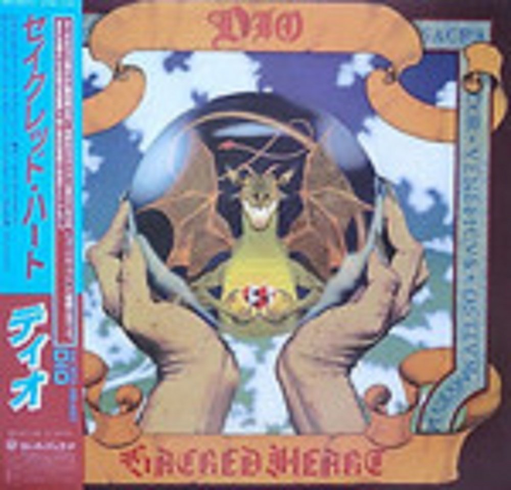 Dio Dio Sacred Heart Japan Pressing With Obi 28pp 1008
