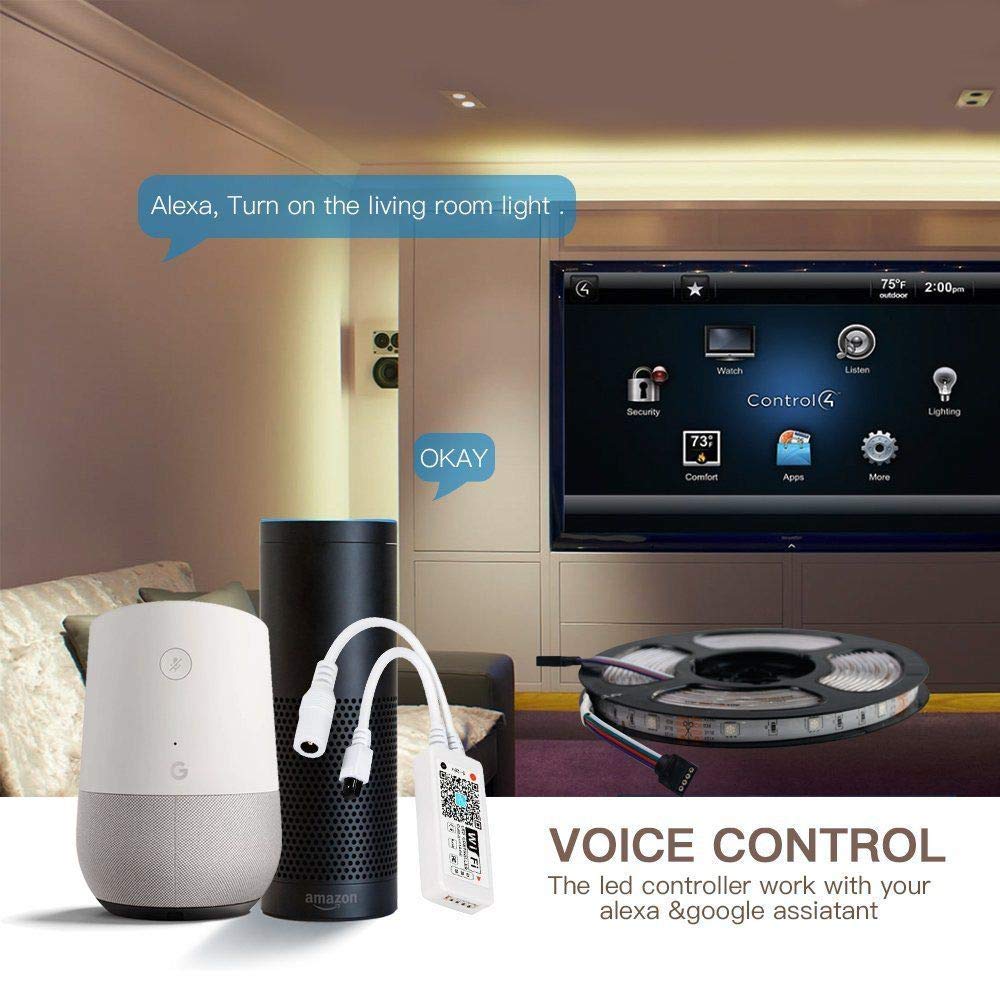 impermeable rgb luces led kit