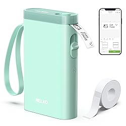 Nelko Label Maker Machine with Tape, P21 Bluetooth