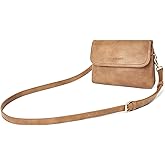 CHOLISS Small Crossbody Bags for Women, Vegan Leather Cell Phone Purse, Mini Travel Purse with Adjustable Strap Womens Gifts