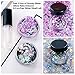6 Sets Black Mermaid Body Chest Face Eyes Gems Rhinestones Jewels Crystals Jewelry Stickers Temporary Tattoo for Music Festival Party Carnival By GADGETS ENTREPOT(Pack #17)