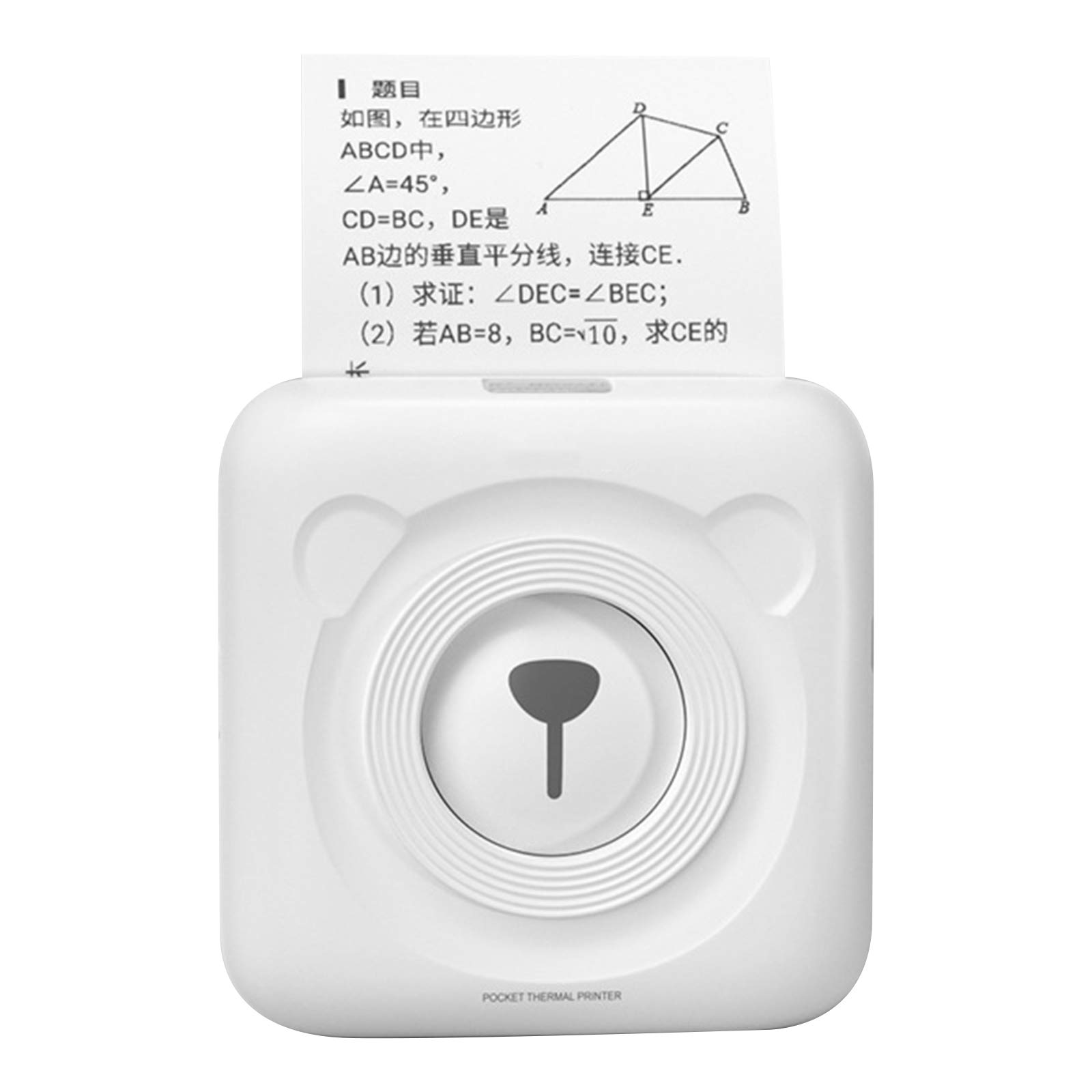 Borlai Portable Thermal Printer Bt4.0 Photo Printer Wireless Inkless Pocket Printer Home Supplies
