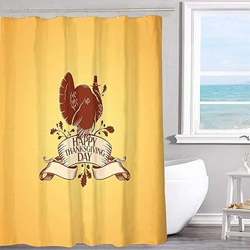 Amazon Com Shower Waterproof Fabric Shower Curtain 36 X72