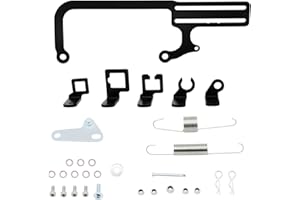 Aspaton 304147 EZ-EFI Cable Mount Kit Carburetor Throttle Cable Mount Bracket Compatible with GM 700R4