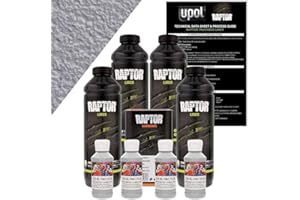 Colored Raptor Truck Bedliner 4 Liter Kit (Battleship Grey)