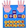 Amazon.com: ZHOUYIN Handmade Felt Finger Toy Set - Math Toys for ...