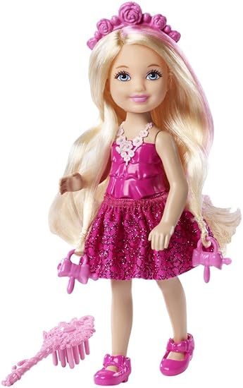 Buy Barbie Endless Hair Kingdom Junior Doll Pink Online At Low