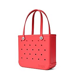 BOGG BAG - Medium Tote - Coral Me Mine, White