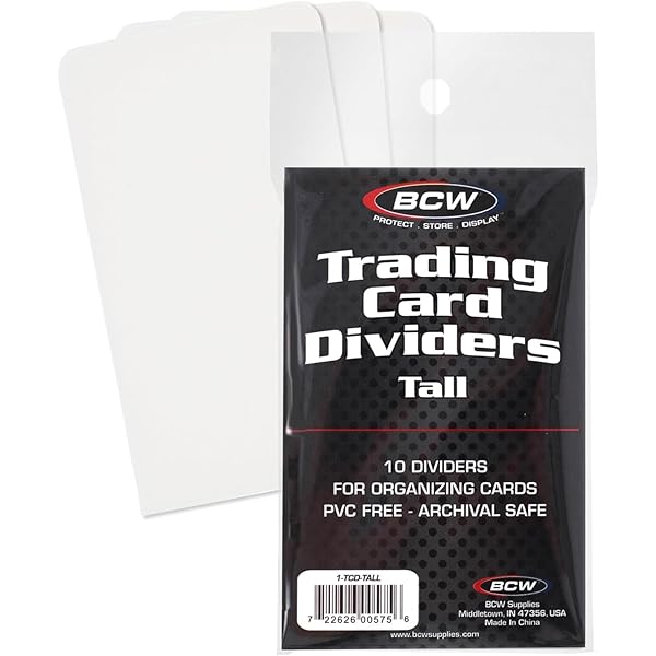 Amazon.com: Ultra Pro Semi-Rigid Card Divider (White) : Toys & Games Amazon.com: Ultra Pro Semi-Rigid Card Divider (White) : Toys & Games