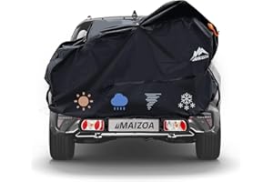 MAIZOA Bicycle cover for transportation, outdoor storage of 2-4 bicycles, 600D Oxford tear-resistant high-pressure waterproof