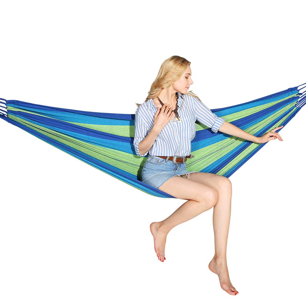 Hewolf Outdoor Camping Hammock For Backpacking Hiking Beach