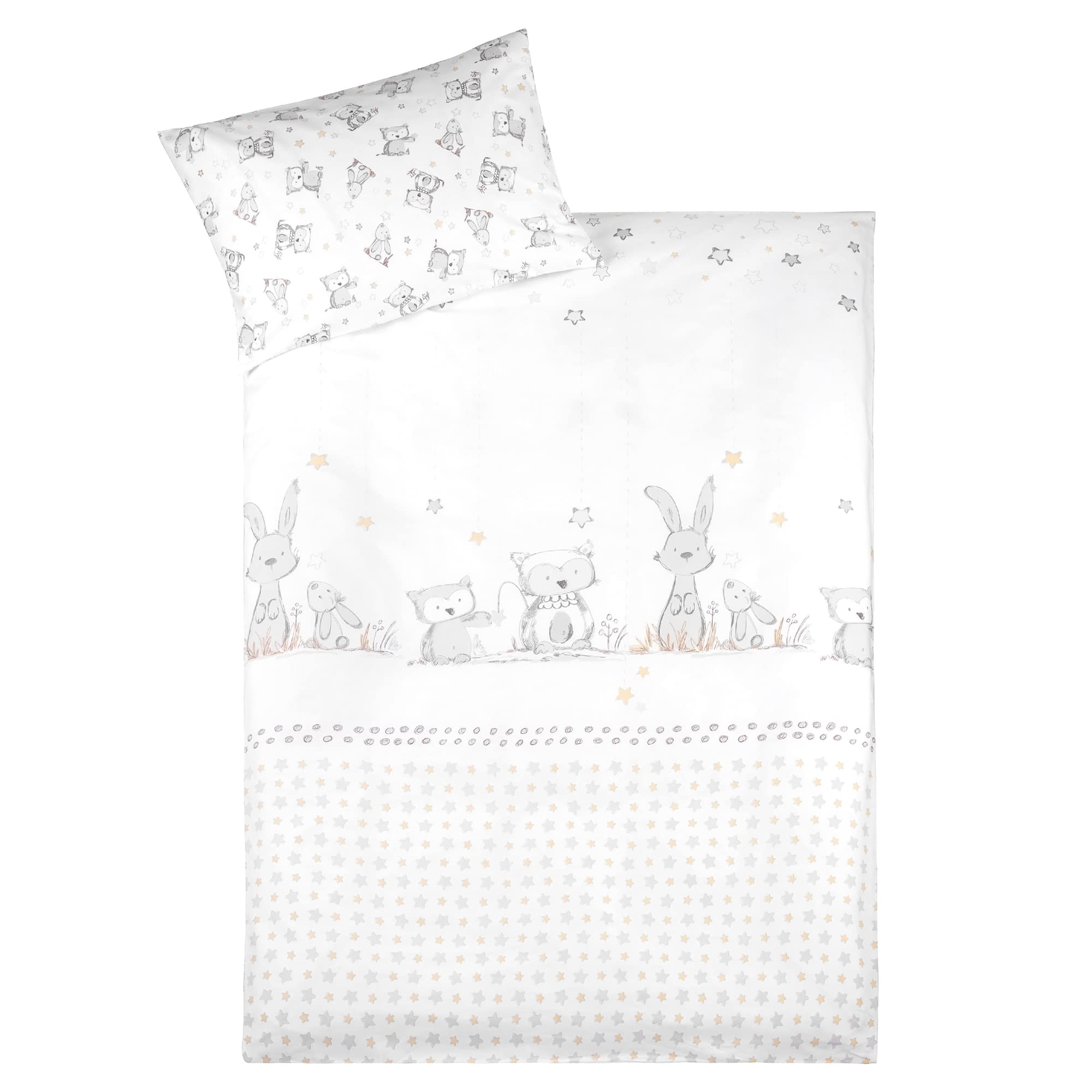 Julius Zöllner Bed Linen Bunny and Owl