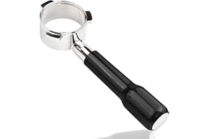 FIRJOY 54mm Bottomless Portafilter Compatible with Breville Barista Express, BES870XL, BES870BSXL, BES878BSS, BES880BSS Espresso Machine (ABS Handle-Black)