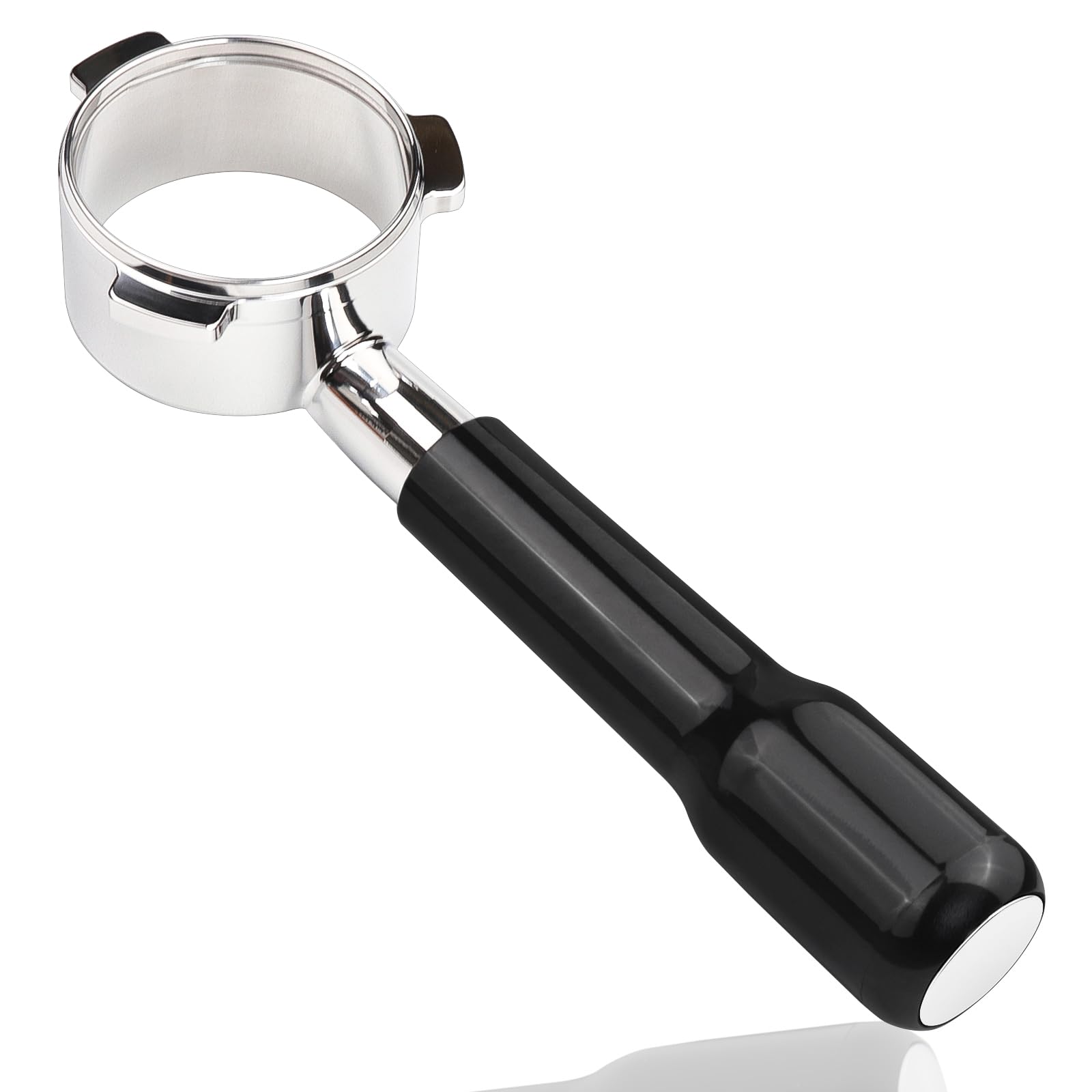 Photo 1 of FIRJOY 54mm Bottomless Portafilter, Compatible with Breville Barista Express, BES870XL, BES870BSXL, BES878BSS, BES880BSS Espresso Machine