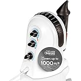 DIFFUSER WORLD Waterless Diffuser for Essential Oils 110V, Made in USA Black Aroma Atomizer Waterless Essential Oil Diffusers for Home Large Room, Advanced Air Aromatherapy Home Scent Diffusers