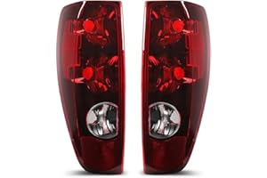 G-PLUS Rear Tail Lights Assembly Compatible with Chevy Colorado 2004-2012/Fit GMC Canyon 2004-2012,Rear Lamps Luces Traseras, Faros Traseros w/o Blubs Driver and Passenger Side