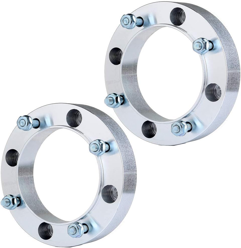 ANGLEWIDE 2pcs 1.5" 38mm 4x156 to 4x156 3/8" x24 Studs