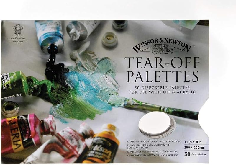 Winsor & Newton Tear Off Palette 290 x 200 ACFTOPS Artist Art Supplies