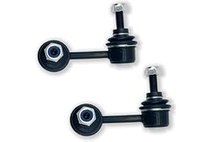 Chassora K750058 2PC Rear Stabilizer Sway Bar End Link for Chrysler 11-13 200, 07-10 Sebring, for Dodge 08-13 Avenger, 07-09 Caliber, for Jeep 07-09 Compass/Patriot, for Mitsubishi 11 Outlander Sport