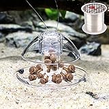 Senzeal Snail Trap Plastic Trap Hands on Catcher with Fishing Line for Aquarium