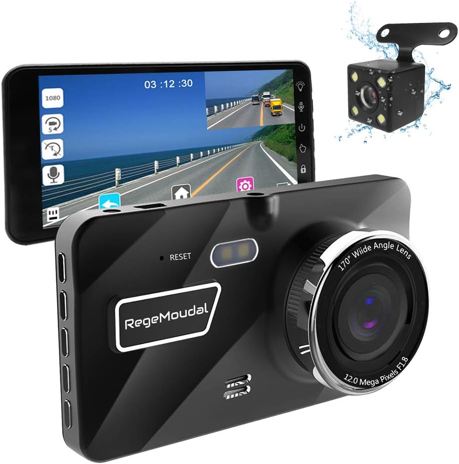 Dash Cam Front and Rear Full HD 1080P Car Dash Cam Amazon.co.uk