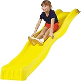SWINGSET SLIDE PLASTC 8',Yellow