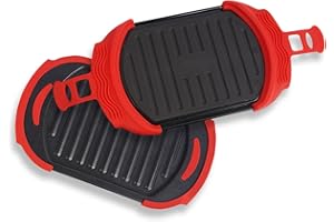 ANKROYU Microwave Sandwich Maker Panini Press Grill Cheese Toaster Quick Crispy Golden Brown Perfection for College Students 