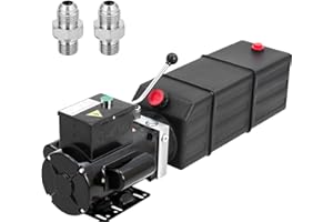 Litake Hydraulic Power Unit 220V 15 Quart Car Lift Hydraulic Pump Power Unit, Car Lift Single Phase, Hydraulic Pumps with 14L Plastic Tank, Car Lift Hydraulic Power Unit for Auto Repair