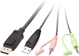ATEN CS22DP 2-Port USB DisplayPort KVM Switch 4K30Hz Peripheral Sharing Remote view 6