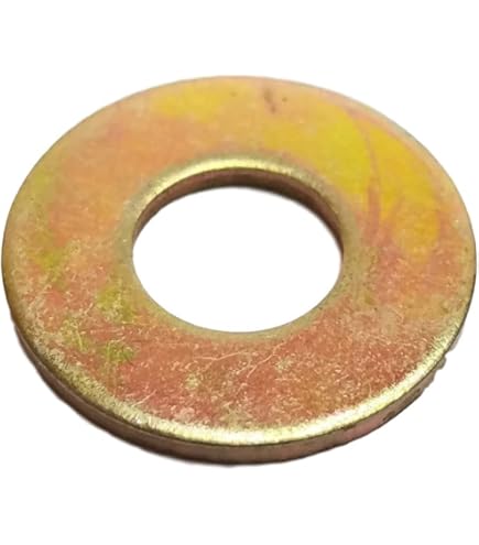 Arandelas Métricas Pulgadas Arandelas Planas SAE Grado 8 - Zinc Amarillo, Elige Tamaño Y Cantidad Arandela Acero Galvanizado