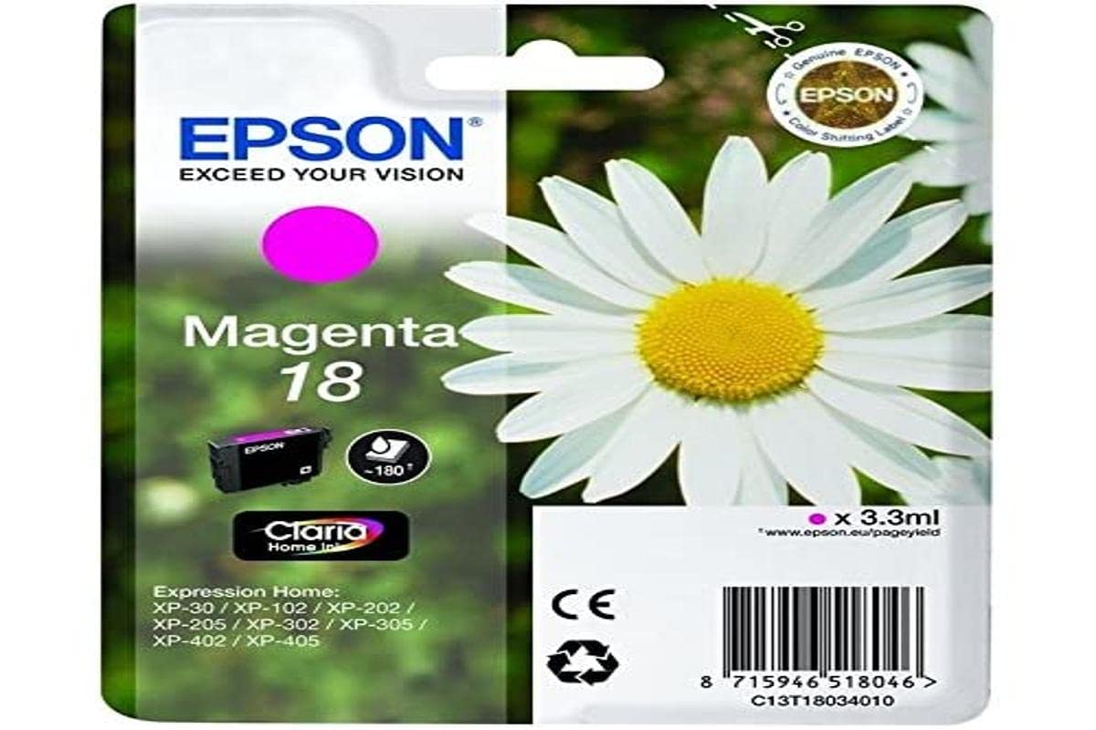 Epson C13T18044012 Inkjet Cartridge for XP30 - Yellow