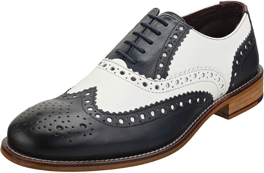 London Brogues Gatsby Mens Brogue Shoes Oxfords