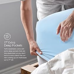 Tafts King Sheets Set, Pure 100% Viscose derived