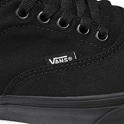 Vans Men's Doheny Trainers, Canvas Black Black, 11