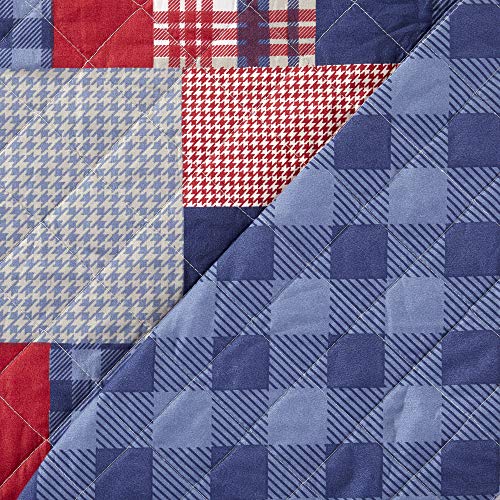 Great Bay Home 3Piece Reversible Quilt Set with Shams. AllSeason