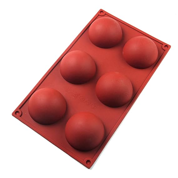 Negaor Kitchen Baking Semicircle Silica Gel Pudding Mould Negaor Kitchen Baking Semicircle Silica Gel Pudding Mould