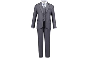 Yuanlu Kids Suit for Boys Tuxedo Suits Homecoming Dresses Wedding Dress Clothes Outfit Boy Suit