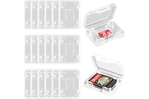 20PCS Switch Game Case Storage for Nintendo Switch/OLED/Lite , Portable Single Game Dedicated TF Card Storage Holder Mini Cas