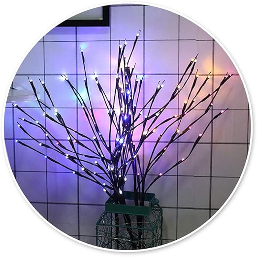 Amazon Com Lighted Birch Willow Branches White With Fairy Lights