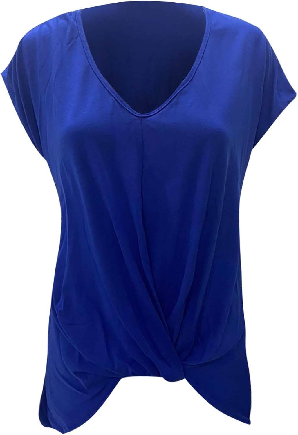 v neck solid color short sleeve pocket romper