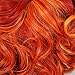MQ Girls Short Curly Wig Red, Color Wavy Short Wigs for Women 12 Inch Lolita Wigs Halloween Christmas Cosplay Costume Party Wig Fluffy Synthetic Charming Heat Resistant Ombre Wigs (Red)
