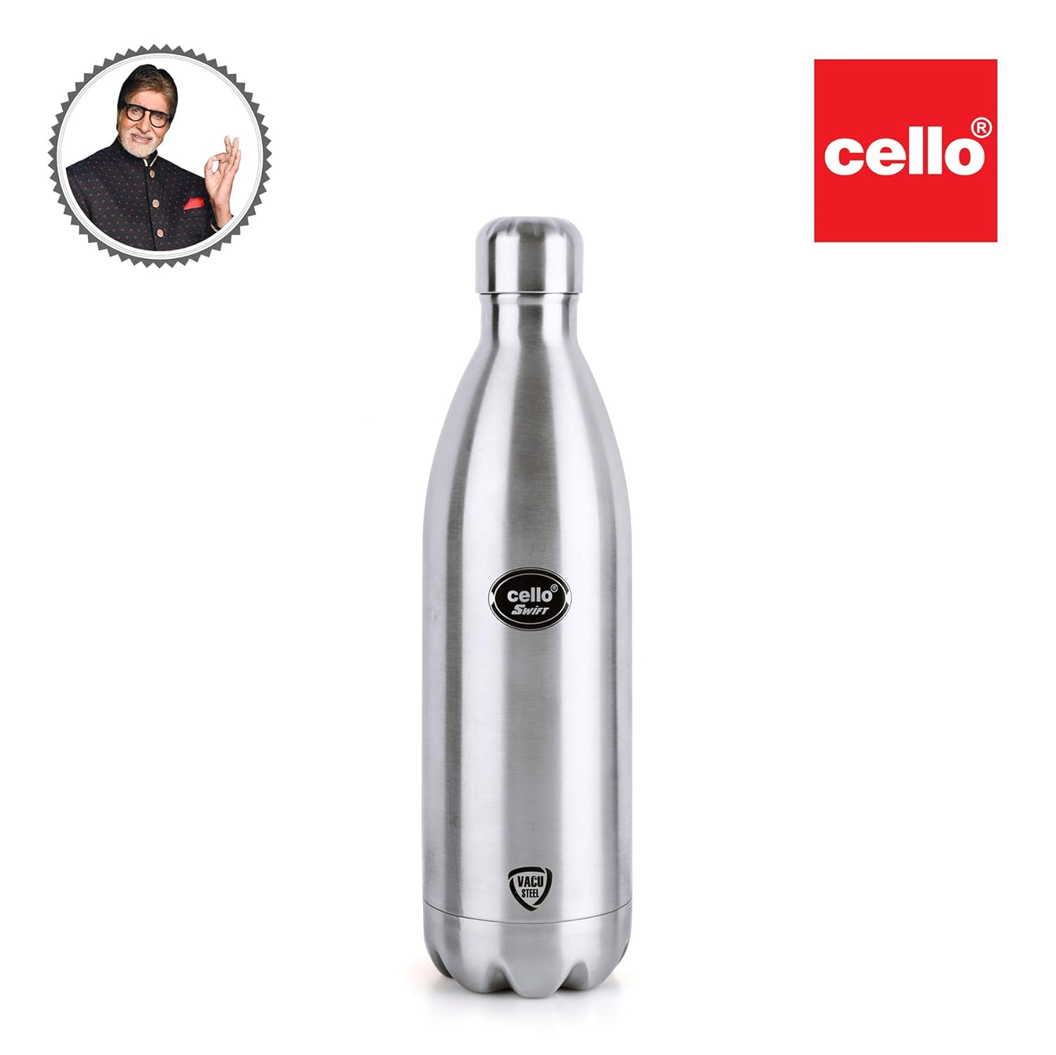 cello swift stainless steel bottle