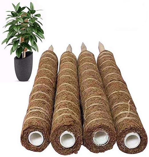 HILINE - Tótem de Musgo de Fibra de Coco, Palo de Musgo de Coco ...