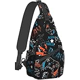 Wizfuyq Sling Backpack For Men Hiking Daypack Crossbody Shoulder Bag Travel Chest Pack | Hiking, Travel