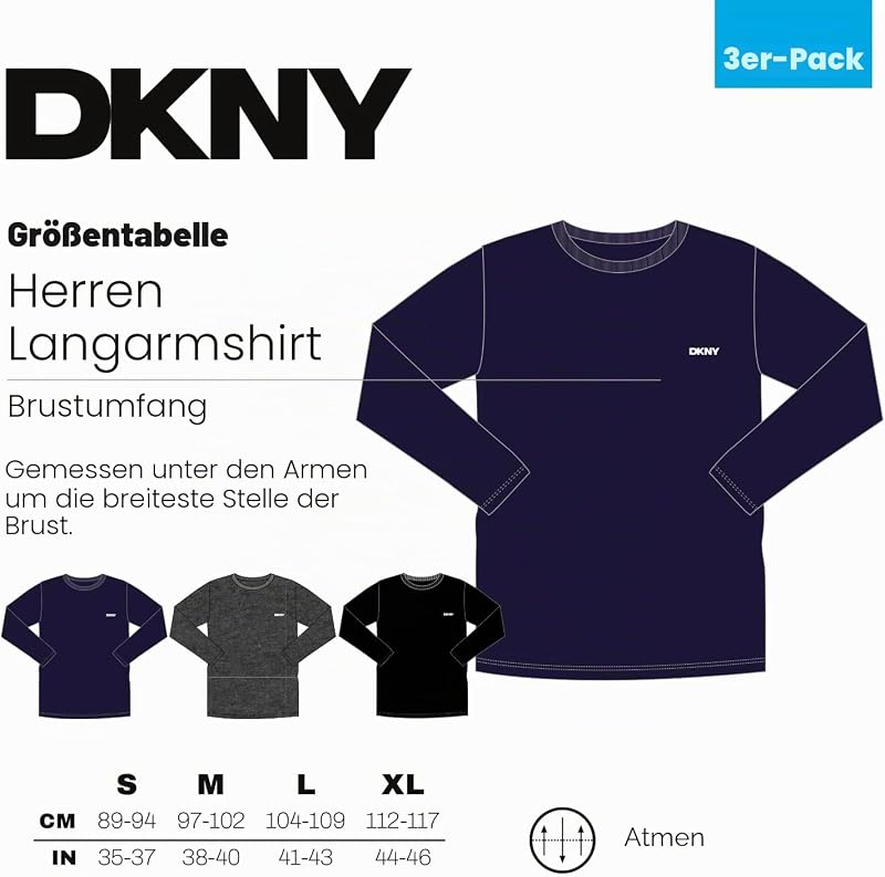 Herren Warriors Herren-T-Shirt, Marine/Anthrazit/Schwarz, M EU