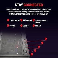 Skytech Blaze4 Mini Gaming PC Desktop, Ryzen 7 5700