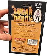Diabolical Inflatable Sugar Daddy - Funny Gift for Women & Girlfriends view 5
